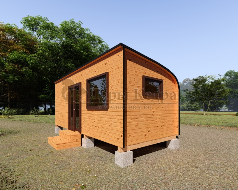 Баня «Парус» из кедра 6х2,2 м Баня «Парус» из кедра 6х2,2 м