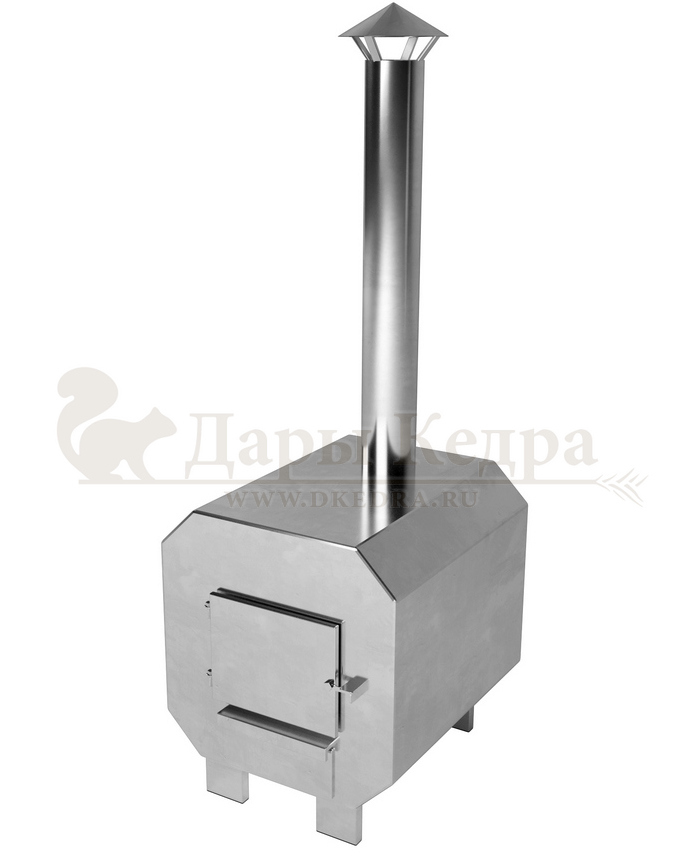 Внешняя печь для купели фурако с дровяным отоплением